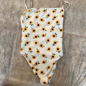 SAAME sunflower swimsuit